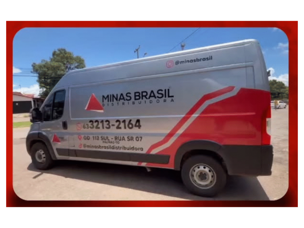 Van da Frota Minas Brasil